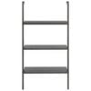 vidaXL Scaffale Pendente a 3 Livelli Nero 64x35x120,5 cm