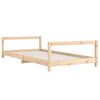 vidaXL Giroletto per Bambini 90x190 cm in Legno Massello di Pino