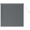 vidaXL Tendaggi a veneziana Grigio Scuro 130 x 130 cm Alluminio