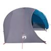 vidaXL Tenda da Campeggio a Cupola per 4 Persone Blu Impermeabile