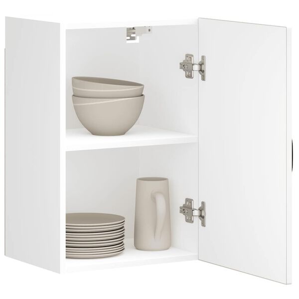 vidaXL Base da Cucina Kalmar Bianco Lucido in Legno Multistrato