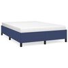 vidaXL Giroletto senza Materasso Blu 140x200 cm in Tessuto