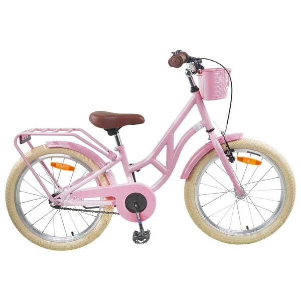 vidaXL Bicicletta per Bambini 24 Pollici per 8-12 anni Rosa chiaro