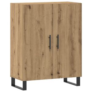 vidaXL Credenza Rovere Artigianale 69,5x34x90 cm in Legno Multistrato