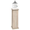FMD Tavolino da Salotto con Anta 88,5 cm Legno di Rovere
