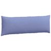 vidaXL Cuscini da Divano 2 pcs Blu 120 x 40 cm Tessuto