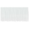 vidaXL Tenda in Pizzo con tende Bianco 180 x 500 cm Poliestere