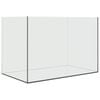 vidaXL Acquario con archiviazione Trasparente 60 x 35 x 40 cm Vetro