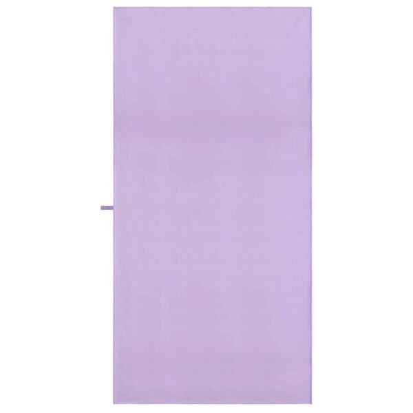 vidaXL Asciugamani Sportivi 2 pcs Viola 180 x 90 cm