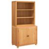 vidaXL Set di Mobili per Magazzino 2 pz Marrone 80 x 50 x 160 cm