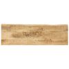 vidaXL Tavolo Consolle Bordi Vivi 105x33x76 cm Legno Massello di Mango