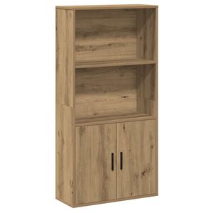 vidaXL Libreria Rovere Artigianale 60x24x120 cm in Truciolato