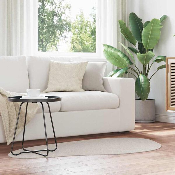 vidaXL Tappeti per area HUARTE Sabbia 80 x 150 cm Poliestere