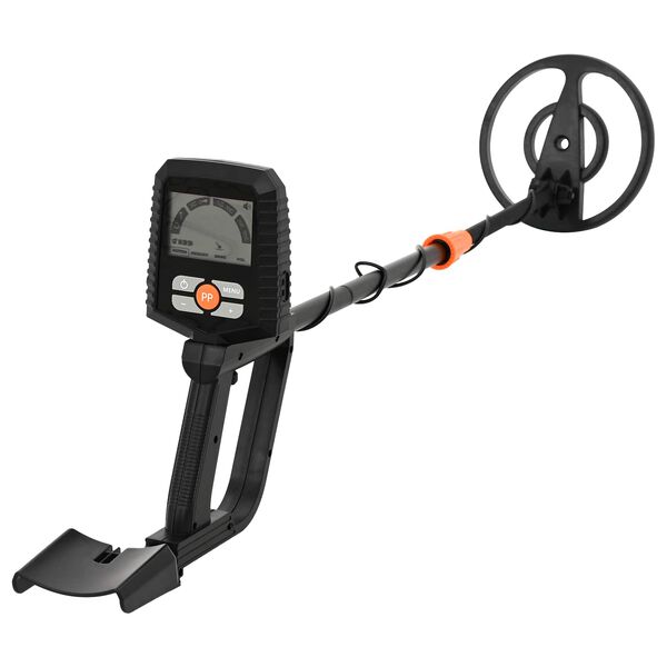 vidaXL Metal Detector con Display LCD 3 Modelli 19 cm Bobina Nero