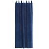 vidaXL Tende oscuranti 2 pcs Blu Scuro 140 x 260 cm Velluto