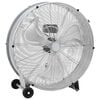 vidaXL Ventilatore a tamburo Argento 79 x 37 x 82 cm Alluminio