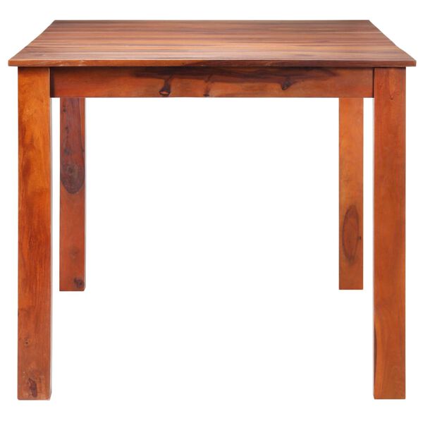 vidaXL Tavolo da Pranzo 180x90x76 cm in Legno Massello