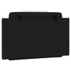 vidaXL Cuscino Testiera Viana Nero e Bianco 80 cm in Similpelle