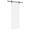 vidaXL Porta scorrevole ORKDAL 83 x 232 cm Legno Massello di Pino