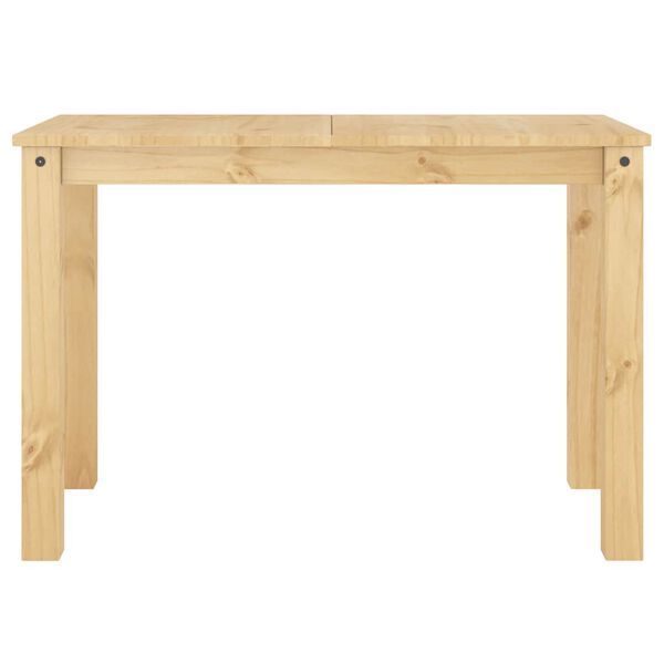 vidaXL Tavolo da Pranzo PANAMA 112x60x75 cm Legno Massello Pino