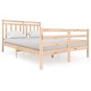 vidaXL Giroletto in Legno Massello 140x200 cm