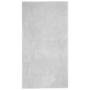 vidaXL Tappeto a Pelo Corto HUARTE Morbido e Lavabile Grigio 60x110 cm
