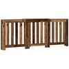 vidaXL Copertura Termosifone Legno Antico 205x21,5x83,5 cm Multistrato