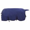 vidaXL Coperta per Cavalli Blu navy 145 cm Fleece in poliestere