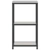 vidaXL Stoccaggio in cucina Argento 60 x 50 x 92 cm Acciaio