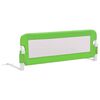 vidaXL Sponde Letto di Sicurezza Bambini Verde 120x42cm Poliestere