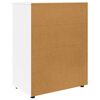 vidaXL Armadi di Stoccaggio 2 pcs Bianco 80 x 48 x 105 cm