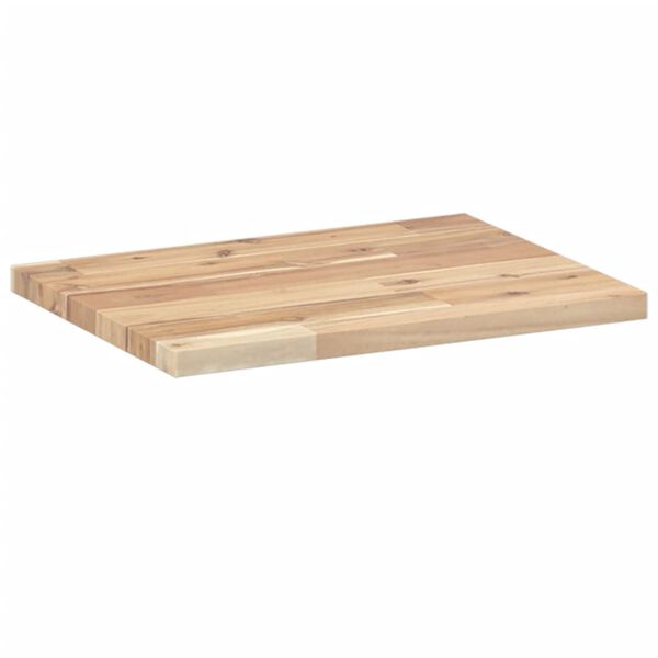 vidaXL Mensole da Parete 2 pz 60x30x2 cm Legno Acacia Non Trattato