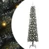 vidaXL Albero di Natale artificiale con 300 LED Verde 210 cm