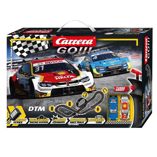 Carrera GO!!! Set Pista con Macchinine DTM 6,2 m
