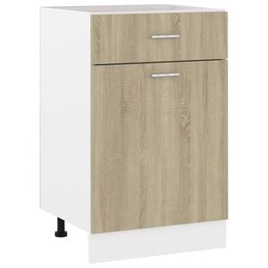 vidaXL Armadio Inferiore Cassetto &ldquo;Lyon&rdquo; Rovere Sonoma 50x46x81,5