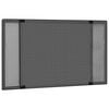 vidaXL Zanzariera Allungabile per Finestre Antracite (75-143)x50 cm