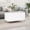 vidaXL Tavolino da Salotto Bianco 90x44,5x45 cm in Legno Multistrato