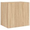 vidaXL Mobile TV Parete Rovere Sonoma 40,5x30x40 cm Legno Multistrato