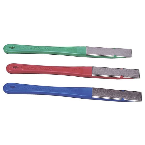 DMT Set di Lime Piatte Diamantate 3 pz Dia-Sharp 325/600/1200 Grana