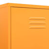 vidaXL Armadio Giallo Senape 90x50x180 cm in Acciaio