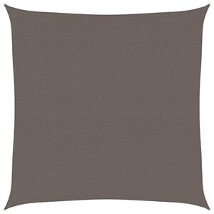 vidaXL Vela Parasole 160 g/m&sup2; Antracite 7x7 m in HDPE