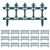 vidaXL Bordature per Prato 16 pz Verde 10 m in PP