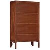 vidaXL Guardaroba 100x50x175 cm in Legno Massello d'Acacia