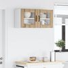 vidaXL Mobile da cucina 2 pcs Rovere artigianale 40 x 31 x 40 cm
