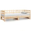 vidaXL Dormeuse Estraibile 2x(90x200) cm Legno Massello di Pino