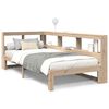 vidaXL Letto Libreria senza Materasso 90x190 cm Legno Massello Pino