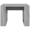 vidaXL Tavolino Grigio Sonoma 50x50x35 cm in Legno Multistrato