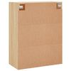 vidaXL Mobile a Parete Rovere Sonoma 69,5x34x90 cm