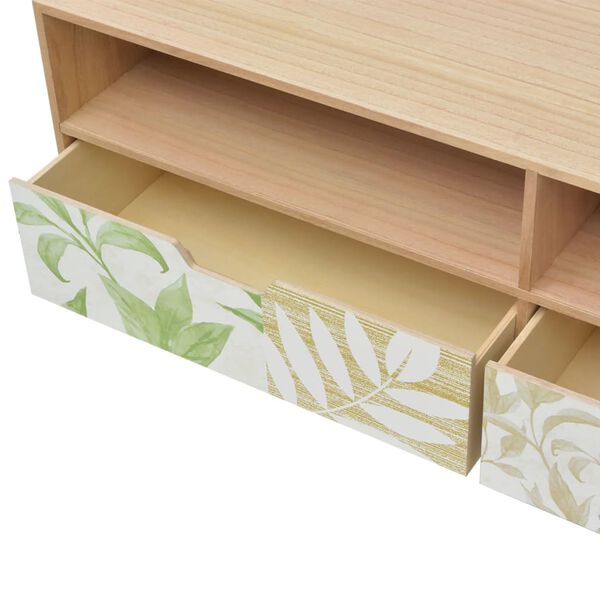 vidaXL Mobile TV in MDF 120x30x50 cm Marrone