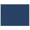vidaXL Coperta Ponderata Blu 152x203 cm 7 kg Tessuto